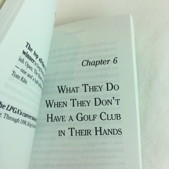 Golf Gift Ala Carte Facts and Fun Book From The Fairways by Alan Ross 1999 - Picture 4 of 8